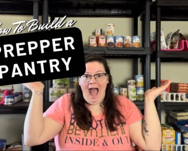 How To Build A WORKING PREPPER PANTRY For BEGINNERS || FOOD STORAGE || WHY NOT HAVE FOOD SECURITY?