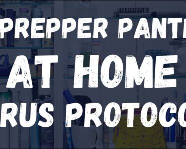 My Prepper Pantry Virus Protocol | AT HOME Tips for Faster Recovery