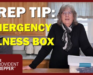Prepper Tip: Check Out Robin's Ready-to-Go Emergency Illness Kit