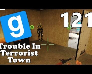 [121] Cloaked In Olive Garden!!! (Gmod TTT Gameplay)
