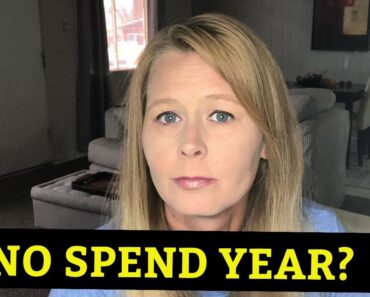 NO Spending For A Year!