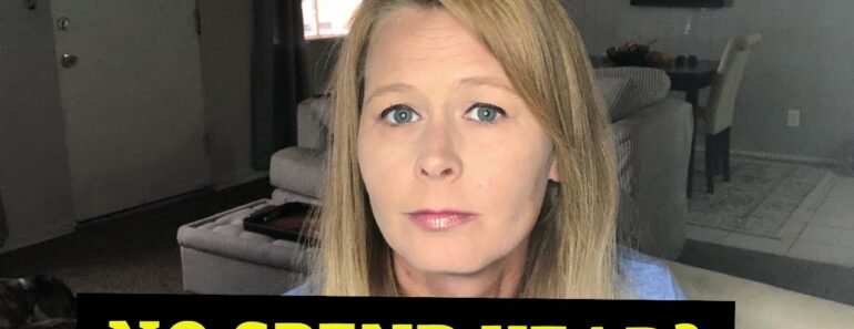 NO Spending For A Year! NO Spending For A Year!