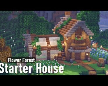 🌻Tutorial | Easy Cottagecore House with Greenhouse!