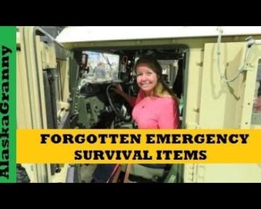 Prepping Supplies Forgotten Emergency Survival Items- Overlooked Prepper Items