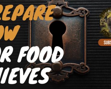 9 WAYS TO PREPARE FOR FOOD THIEVES (PROTECT WHAT IS YOURS)