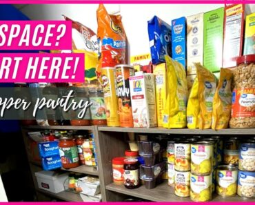 No Space? How I Organize My 2 Week Prepper Pantry