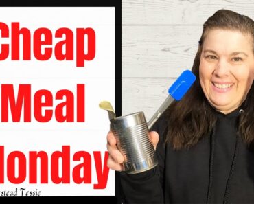 CHEAP Meal Monday-It's Frugal Cooking