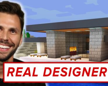 A Real Designer Builds A Mansion In Minecraft • Professionals Play