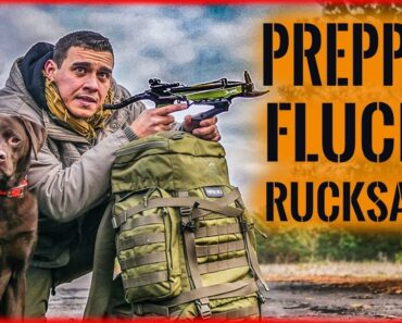 Flucht mit PREPPER NOTFALL RUCKSACK | ÜBERLEBEN im ERNSTFALL | Survival Mattin