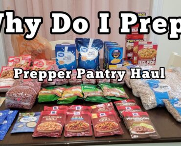 Why I Keep Stockpiling Food | Prepper Pantry Haul | WW3, Food Shortages, Inflation, SHTF