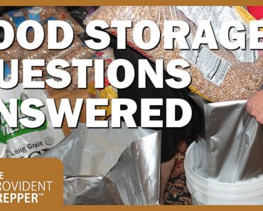 Newbie Prepper Food Storage Questions Answered