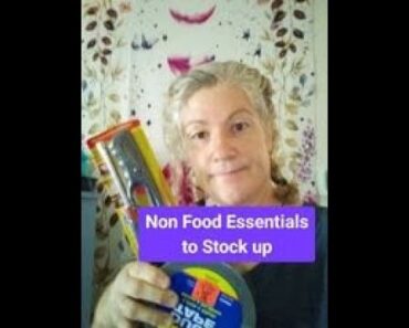 Stocking Up On Non Food Essentials Prepping Prepper Pantry & Home If Grid Down What's on your list?