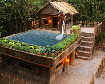 Build Technologically Modern Forest Houses with Garden and Swimming Pool