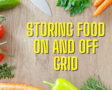 Storing Food Off Grid – Food Shortage & Frugal Living // Homestead