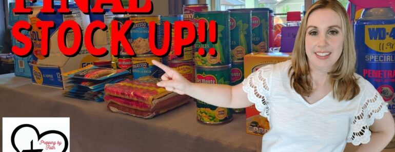 FINAL STOCK UP!! ~ Walmart & Sam's Club Haul ~ What Would YOU Do?? #stockup FINAL STOCK UP!! ~ Walmart & Sam's Club Haul ~ What Would YOU Do?? #stockup