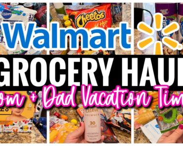 MINI VACAY GROCERY HAUL | SHOP WITH ME | PREPPING FOR OUR KIDLESS VACATION