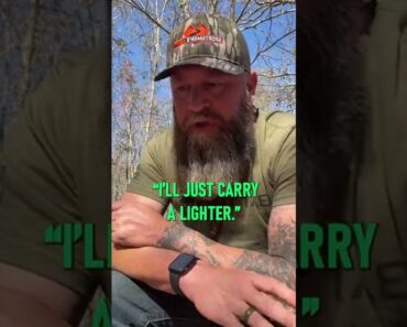 Prepper on Lighters #shorts