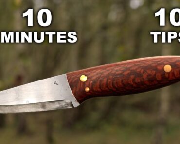 10 Wilderness Bushcraft & Survival Tips in 10 Minutes