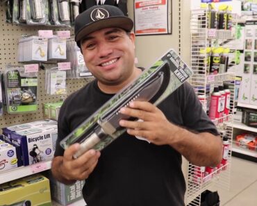 Harbor Freight $50 Survival Challenge – Day 1 picking items