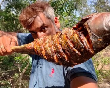 Camping and fishing in jungle | outdoor boys | tandoori fish | bushcraft survival | #outdoors |