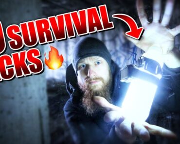 10 SURVIVAL HACKS – Outdoor Bushcraft Camping Life Hacks | Fritz Meinecke