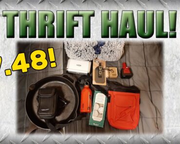 Insanely Good Prepper Equipment Haul at the Thrift Shops!