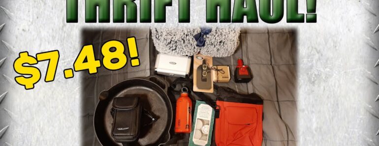 Insanely Good Prepper Equipment Haul at the Thrift Shops! Insanely Good Prepper Equipment Haul at the Thrift Shops!
