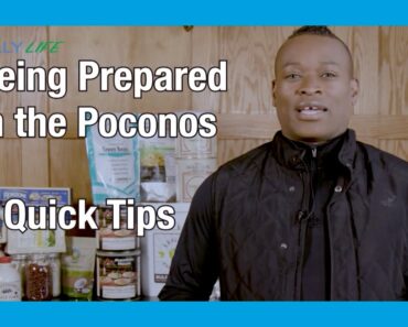 Be Prepared in the Poconos – 5 Tips (Pocono Mountains Prepper)