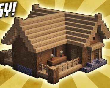 Minecraft: How To Build A Small Survival Starter House Tutorial (#3)