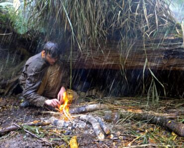 6 Day SURVIVAL in EXTREME Weather! (Knife & Paracord ONLY) | complete film