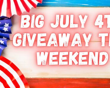 Big July 4th giveaway this weekend