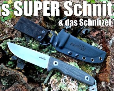 Das Super Schnitzel & das Schnitzel Tri 2.0 | Bushcraft Outdoor Survival Messer