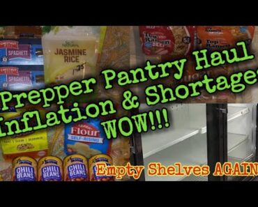 Pepper Pantry Haul $20/CRAZY Inflation and Shortages/Keep Prepping Food and Water, don't stop!