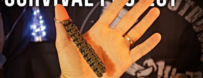 Make a Survival Zip Pull from Paracord (Tutorial) Make a Survival Zip Pull from Paracord (Tutorial)