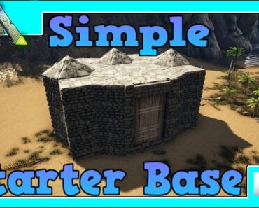 Ark Survival Evolved How To Build A Simple Starter Base