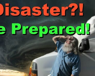 Be Safe! Secret Prepper (with 6 months of food in a van)