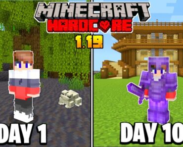 I Survived 100 Days in 1.19 (The Wild Update) in Minecraft Hardcore (HINDI)