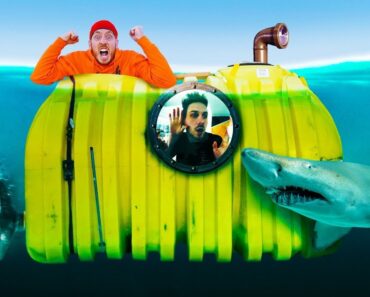 We Built A Homemade Survival SUBMARINE
