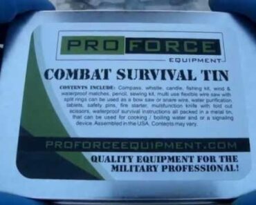 Proforce Equipment – Combat Survival Tin ( Military Outdoor Survival )