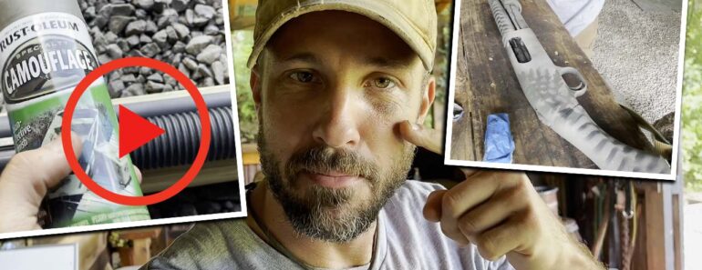 VIDEO: DIY Painting a Shotgun for Camouflage and Protection