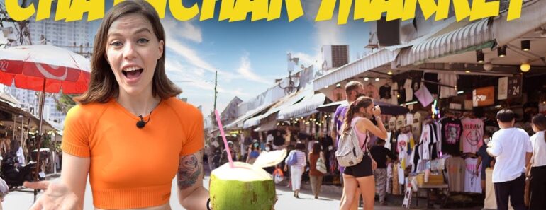 Chatuchak Weekend Market – SURVIVE the world's LARGEST outdoor market! JJ Market Bangkok Thailand