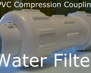 Homemade Water Filter! – The "Compression Coupler" Water FIlter! – Easy DIY – Full Instructions