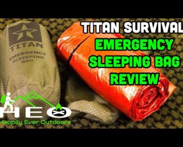 Titan Survival Emergency Sleeping Bag Review