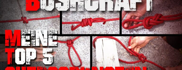 Meine Top 5 Outdoor Bushcraft Survival Knoten – Deutschland (german/deutsch) Meine Top 5 Outdoor Bushcraft Survival Knoten – Deutschland (german/deutsch)