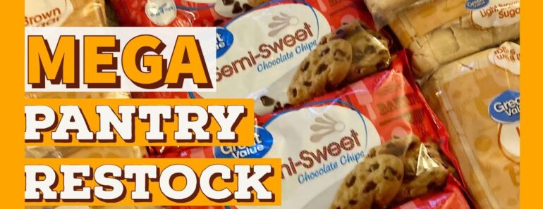 MEGA PANTRY RESTOCK! | Grocery Haul | PREPPER PANTRY TIPS | MEGA PANTRY RESTOCK! | Grocery Haul | PREPPER PANTRY TIPS |