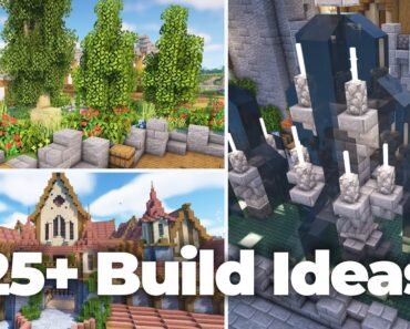 25 Minecraft Build Ideas to Improve Your Survival World