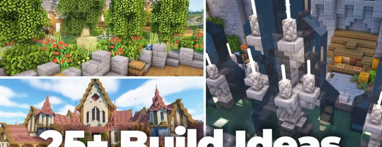 25 Minecraft Build Ideas to Improve Your Survival World