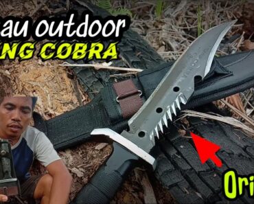 REVIEW PISAU OUTDOOR/SURVIVAL KING COBRA