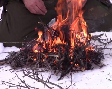 Emergency Survival Fire Starting Tip