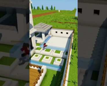 Minecraft Luxury Pool Build